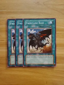 Yu-Gi-Oh - Frontline Base 3X - Full Playset - Image 1