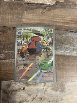 Pokemon TCG Probopass Twilight Masquerade Holo Illustartion Rare Card 182/167 - Image 1