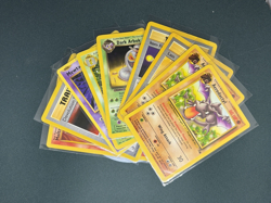 Pokemon TCG Vintage Card Lot Base Set Fossil Team Rocket Non-Holo, Moltres - Image 1
