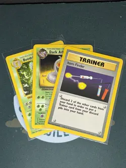 Pokemon TCG Vintage Card Lot Base Set Fossil Team Rocket Non-Holo, Moltres - Image 3
