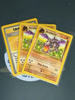 Pokemon TCG Vintage Card Lot Base Set Fossil Team Rocket Non-Holo, Moltres - Image 4