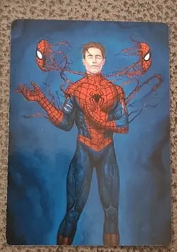 Secret Identity (6/54) Art Card - MTG Art Series Marvel's Spider-Man - Image 1