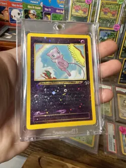 Pokemon Mew 01/18 Southern Islands Reverse Holo Card NM Condition - Image 1