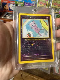 Pokemon Mew 01/18 Southern Islands Reverse Holo Card NM Condition - Image 2