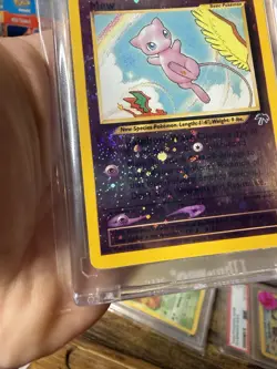 Pokemon Mew 01/18 Southern Islands Reverse Holo Card NM Condition - Image 3