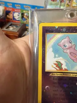 Pokemon Mew 01/18 Southern Islands Reverse Holo Card NM Condition - Image 4