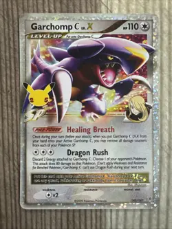 Garchomp C LV.X - Pokemon Celebrations 25th 145/147 - Holo Rare Pokemon NM - Image 1