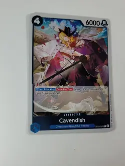 One Piece Card Cavendish (045) OP10-045 Royal Blood Foil US - Image 2