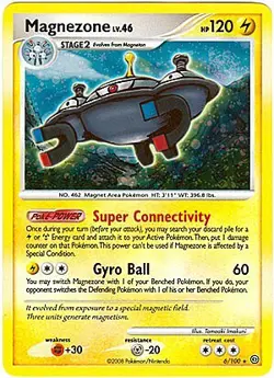 Pokemon Stormfront Card - Magnezone (H) 6/100 - Image 1