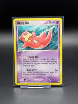 Slowpoke 72/115 EX Unseen Forces LP Pokemon Card TCG Vintage 2005 - Image 1