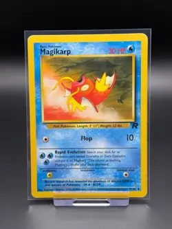 Magikarp 47/82 Team Rocket MP Pokemon Card TCG Vintage WOTC - Image 1