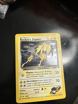 Rocket’s Zappos Unlimited Holo Rare Gym Challenge #15/132 Pokemon Card - Image 1