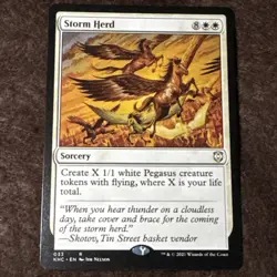 Storm Herd NM Starter Commander Decks 36 MTG Regular Rare - Image 1
