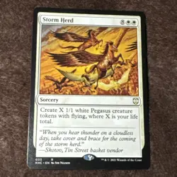 Storm Herd NM Starter Commander Decks 36 MTG Regular Rare - Image 2