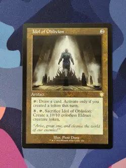 Idol of Oblivion | RETRO | 7% Off 2+ | Brother's War | NM | MTG - Image 1