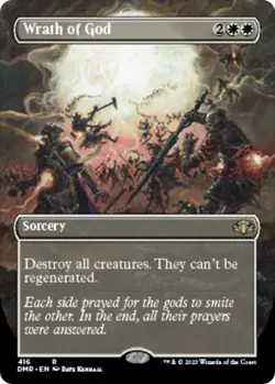 Wrath of God (Borderless) DMR 416 Dominaria Remastered Magic: The Gathering NM - Image 3