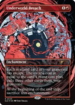MTG Underworld Breach (2045) (NM Raised Foil) [Secret Lair Drop Series] - Image 1