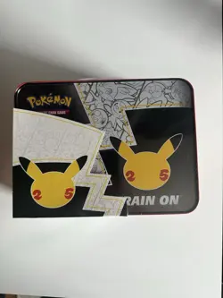 Pokemon Celebrations 25th Anniversary Collector's Chest Lunch Box Tin - Image 2
