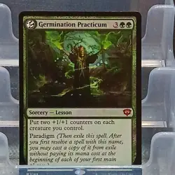 Wizards of the Coast MTG Germination Practicum Green Sorcery Mythic - Image 1