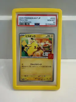 Pokemon TCG Pikachu M-P JO #020 PSA 10 - Image 1