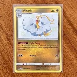 Altaria SV37/SV94 Rare Shiny Hidden Fates Shiny Vault Pokemon NM - Image 1