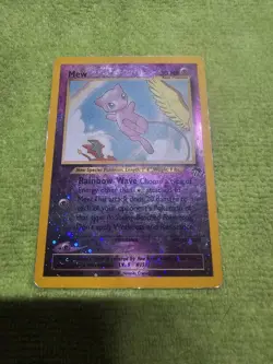 Pokemon Mew Reverse Holo Card Southern Islands 1/18 - Image 1