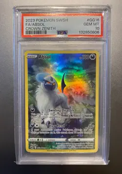 Absol #GG16/GG70 - 2023 Pokemon SWSH Crown Zenith - GEM Mint PSA 10 - Image 1