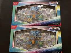 LOT OF 2 Pokemon Prismatic Lucario Ex Tyranitar Ex Premium Collection Sams Club - Image 1