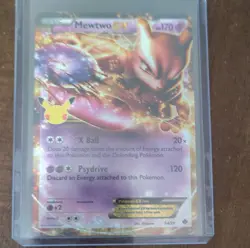 Pokemon Mewtwo EX 54/99 Celebrations Classic Collection Holo 170 HP Psydrive - Image 1