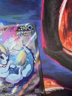 Vaporeon V SWSH181 Sword & Shield Full Art Rare Pokemon Promo 🔥 - Image 5