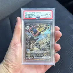 PSA 10 Greninja ex SVP EN 132 English Black Star Promo 2024 Pokemon TCG GEM MINT - Image 1