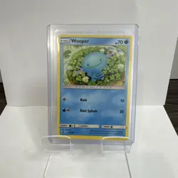 Pokemon TCG Wooper 25/70 Dragon Majesty Common Regular English Basic 70HP - Image 1