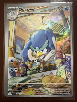 2023 Pokemon SV Paldea Evolved Quaxwell #207/193 - Image 1