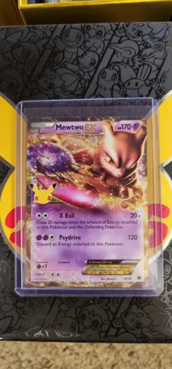 Mewtwo EX 54/99 Ultra Rare Celebrations 25th Anniversary - Pokemon TCG - Image 1