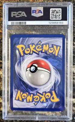 1999 Pokemon Fossil 1st Edition Hitmonlee 7 Holo PSA 9 MINT - Image 2
