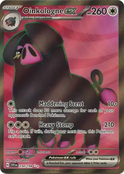 OINKOLOGNE 234/198 SCARLET & VIOLET BASE POKEMON (FULL ART, NM) - Image 1