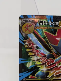 M Scizor EX Full Art 120/122 XY Breakpoint Holo Pokemon TCG NM - Image 3