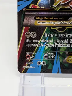 M Scizor EX Full Art 120/122 XY Breakpoint Holo Pokemon TCG NM - Image 4