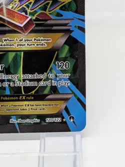 M Scizor EX Full Art 120/122 XY Breakpoint Holo Pokemon TCG NM - Image 5