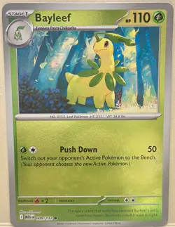 Bayleef - Reverse Holo - ME01: Mega Evolution 009/132 - NM Pokemon - Image 1