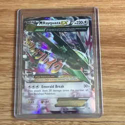 Pokemon Company Pokemon TCG M Rayquaza EX 76/108 Roaring Skies Mega FA Holo UR - Image 1