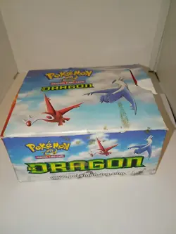 1x EX Dragon Booster Box EMPTY Original Pokemon , No Cards Box Only - Image 3