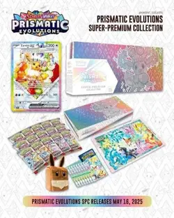 Pokemon Prismatic Evolutions Super Premium Collection Factory Sealed SPC - Image 2