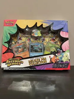 Pokemon TCG Ascended Heroes First Partners Deluxe Pin Collection - Image 1