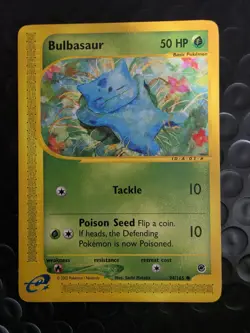 Pokemon TCG Bulbasaur 094/165 Expedition 2002 Base Set Regular - Image 1