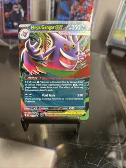 Pokemon TCG Mega Gengar EX 073 Black Star Promo Mega Moonlit Tin NM - Image 1