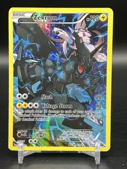 Zekrom (Full Art Promo) XY76 XY Holo Pokemon English LP- Black Star - Image 1