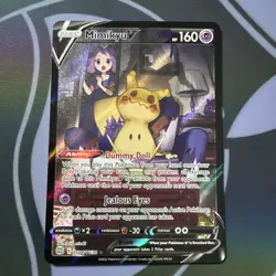 Pokemon TCG Mimikyu V TG16/TG30 Brilliant Stars Trainer Gallery - Image 1