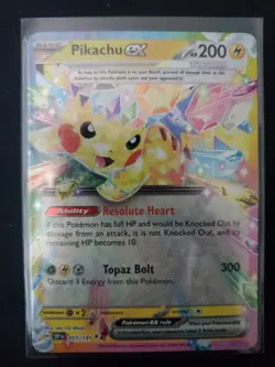 Pikachu ex 057/191 Double Rare Surging Sparks Pokemon NM/M - Image 1