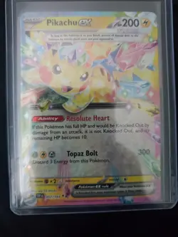 Pikachu ex 057/191 Double Rare Surging Sparks Pokemon NM/M - Image 3